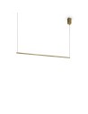 View Ideal Lux Lampa Wisząca ESSENCE SP SQUARE OTTONE 3000K Mosiądz 371856