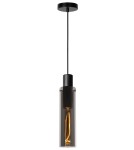 Pendant tube lamps - Lucide ORLANDO Pendant 1xE27 grey 74404/01/65 - product 1