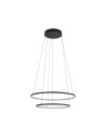 Zobacz Nowodvorski CIRCOLO POWER LED Lampa Sufitowa Wisząca LED zintegrowany  3000K Czarny Biały 11647