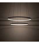 Nowodvorski CIRCOLO POWER LED Lampy wiszące LED zintegrowany  3000K Czarny Biały 11647