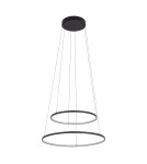 Nowodvorski CIRCOLO POWER LED Lampy wiszące LED zintegrowany  3000K Czarny Biały 11647