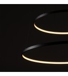 Nowodvorski CIRCOLO POWER LED Lampy wiszące LED zintegrowany  3000K Czarny Biały 11647