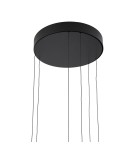 Nowodvorski CIRCOLO POWER LED Lampy wiszące LED zintegrowany  3000K Czarny Biały 11647