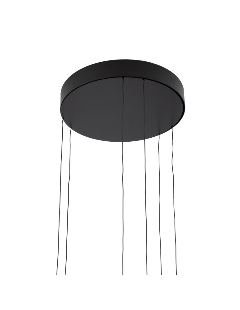 Nowodvorski CIRCOLO POWER LED Lampy wiszące LED zintegrowany  3000K Czarny Biały 11647