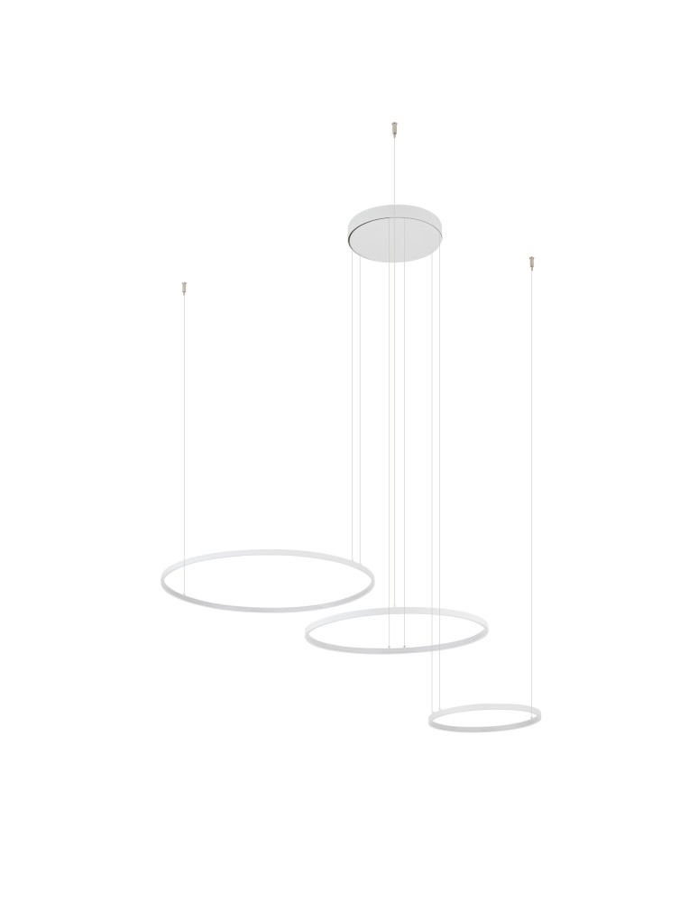 Nowodvorski CIRCOLO POWER LED Lampy wiszące LED zintegrowany  3000K Biały 11649
