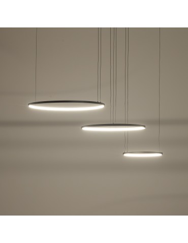 Nowodvorski CIRCOLO POWER LED Lampy wiszące LED zintegrowany  3000K Czarny Biały 11648 - product 2