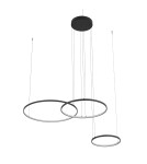 Nowodvorski CIRCOLO POWER LED Lampy wiszące LED zintegrowany  3000K Czarny Biały 11648