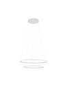 Zobacz Nowodvorski CIRCOLO POWER LED Lampa Sufitowa Wisząca LED zintegrowany  3000K Biały 11646