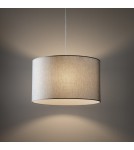 Nowodvorski HOTEL MOOD Lampy wiszące E27  Szary Chrom 11791
