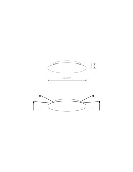 Nowodvorski CAMELEON CANOPY A  Beżowy Biały 12058 - produkt 2