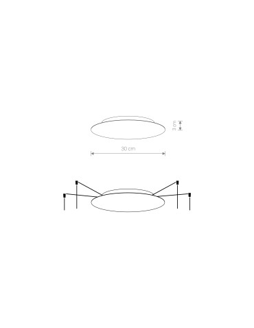Nowodvorski CAMELEON CANOPY A  Szczotkowane złoto Biały 12059 - product 2