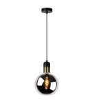 Pendant lamps - Lucide JULIUS Pendant 1xE27 black 34438/20/65 - product 1
