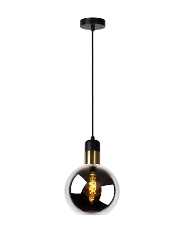 Lucide JULIUS Pendant 1xE27 black 34438/20/65