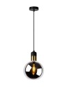 Lucide JULIUS Pendant 1xE27 black 34438/20/65