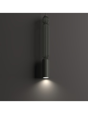 Nowodvorski SINGLES A Lampy wiszące GU10 R50  Jedwabisty grafit 12195 - product 2