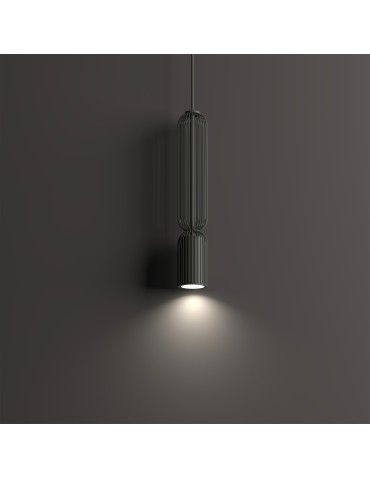 Nowodvorski SINGLES B Lampy wiszące GU10 R50  Jedwabisty grafit 12201 - product 2