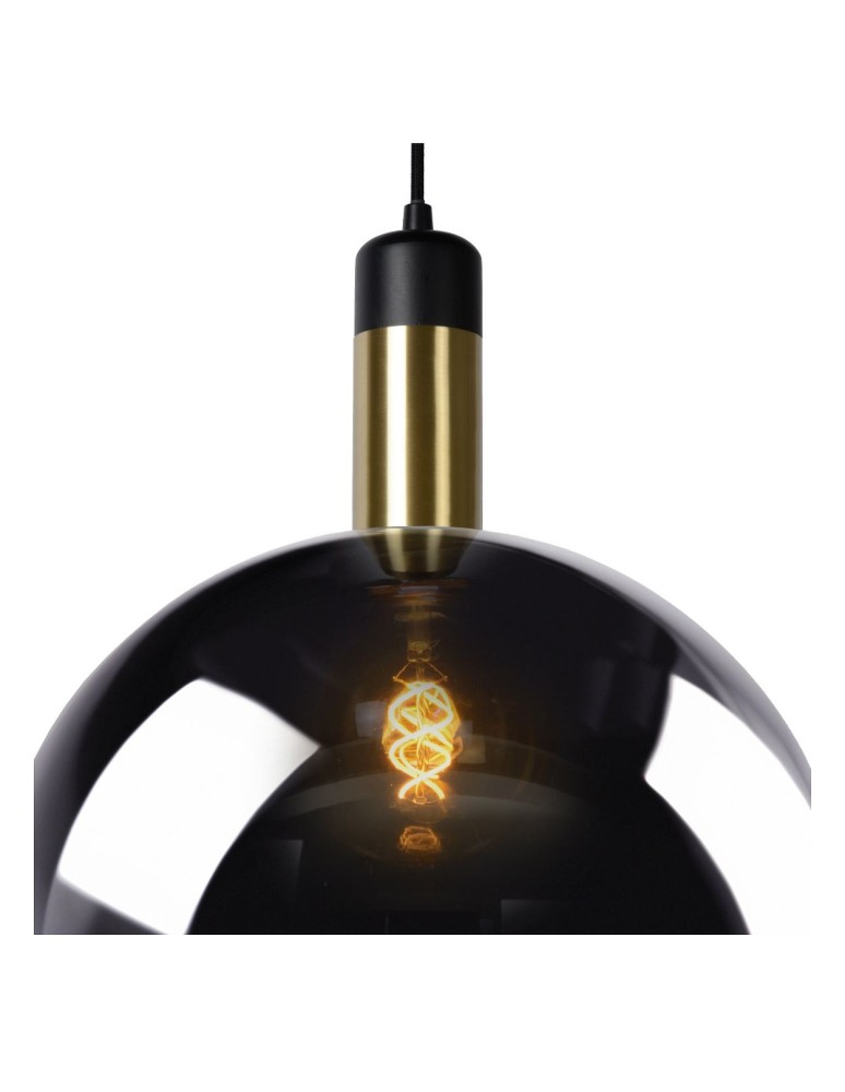 Pendant lamps - Lucide JULIUS Pendant 1xE27 black 34438/20/65 - product kolory-swiatla.pl 14