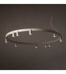 Nowodvorski FOURTY ROUND LED Lampy wiszące GU10 R35 i LED zintegrowany  3000K Beżowy 12287