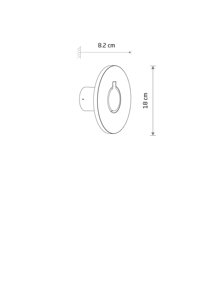 Nowodvorski AXION LED Natynkowe LED zintegrowany IP65 3000K Grafitowy 11937