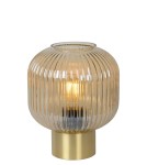 Lampy stołowe w stylu skandynawskim - Lucide MALOTO Biurkowa 1xE27 brązowy 45586/20/62 - produkt 1