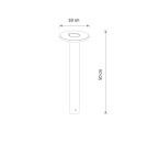 Nowodvorski AXION LED LED zintegrowany IP65 3000K Grafitowy 11938