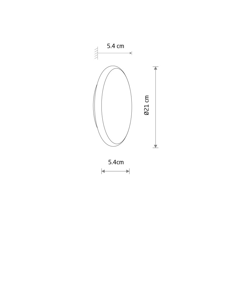 Nowodvorski ASTRA LED Kinkiety LED zintegrowany IP65 3000K Brąz 11941