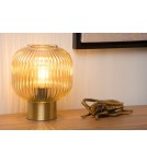 Lampy stołowe w stylu skandynawskim - Lucide MALOTO Biurkowa 1xE27 brązowy 45586/20/62 - produkt 11