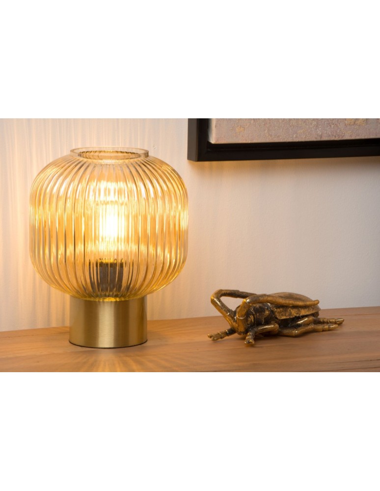 Lucide MALOTO Biurkowa 1xE27 brązowy 45586/20/62