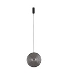 Nowodvorski AURA LED Lampy wiszące LED zintegrowany  3000K Dymiony Czarny 12231