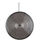 Nowodvorski AURA LED Lampy wiszące LED zintegrowany  3000K Dymiony Czarny 12231