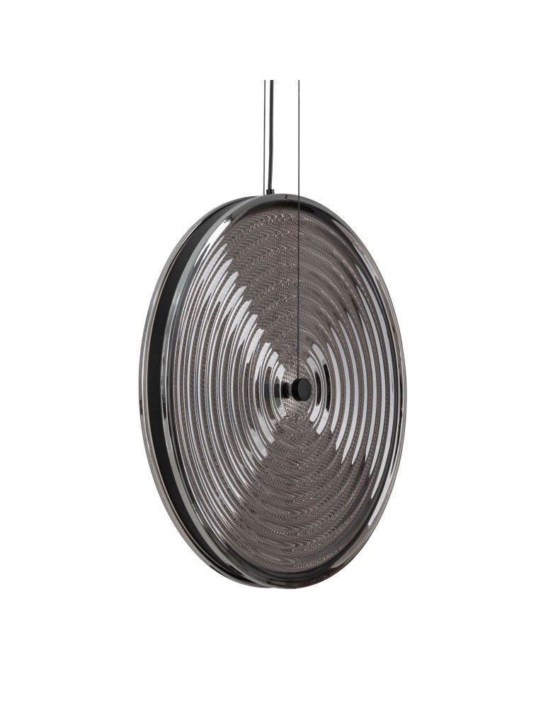 Nowodvorski AURA LED Lampy wiszące LED zintegrowany  3000K Dymiony Czarny 12231
