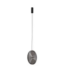 Nowodvorski AURA LED Lampy wiszące LED zintegrowany  3000K Dymiony Czarny 12231