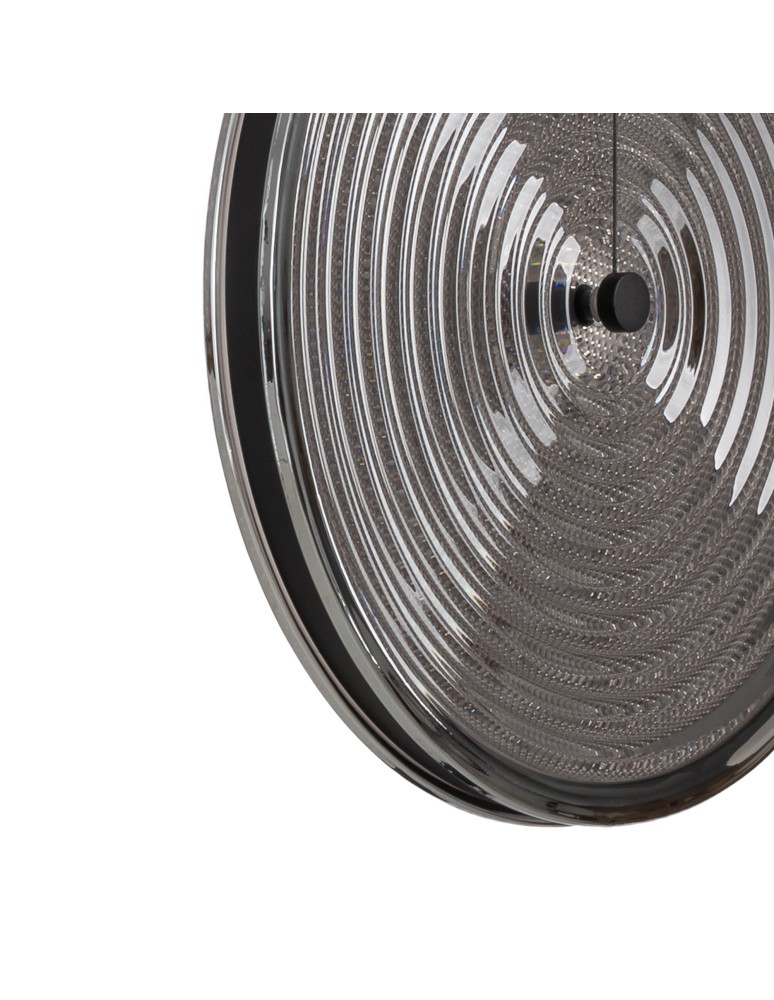 Nowodvorski AURA LED Lampy wiszące LED zintegrowany  3000K Dymiony Czarny 12231