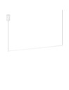 View Ideal Lux Lampa Wisząca ESSENCE SP ROUND BIANCO 3000K Biały 285085