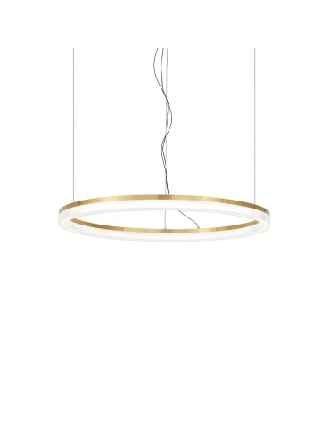 Ideal Lux Lampa Wisząca CROWN SP D60 OTTONE Mosiądz 314938