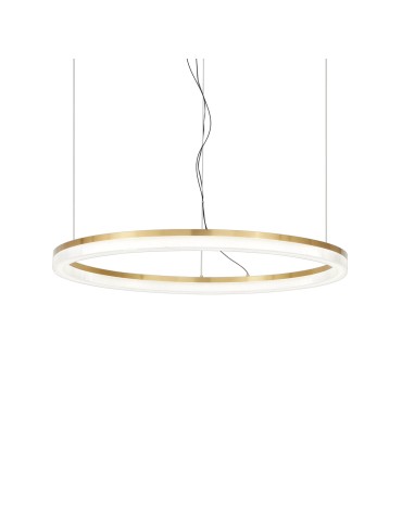 Ideal Lux Lampa Wisząca CROWN SP D80 OTTONE Mosiądz 314921