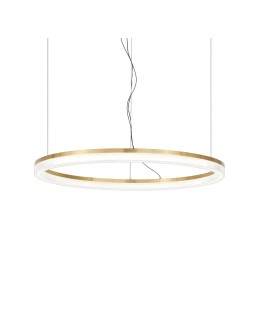 Ideal Lux Lampa Wisząca CROWN SP D80 OTTONE Mosiądz 314921