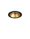View Ideal Lux Lampa Wpuszczana GAME TRIM ROUND 5.5W 3000K NE OR Czarny/Złoty 349077