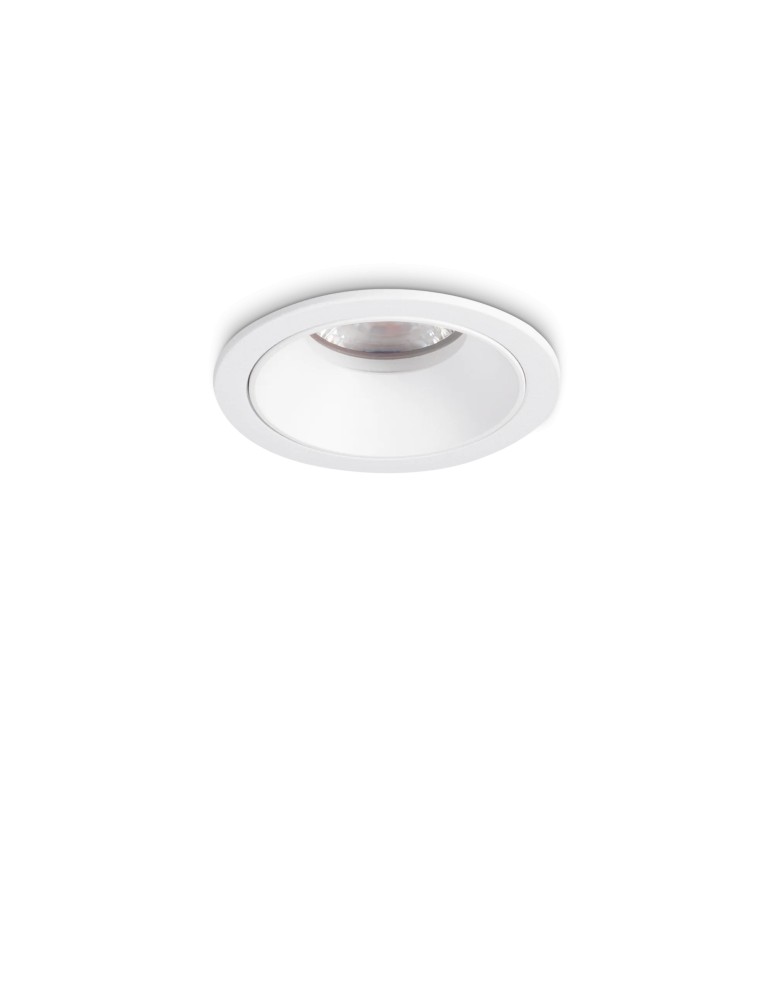 LED flush-mounted lamps - Ideal Lux Lampa Wpuszczana GAME TRIM ROUND 5.5W 3000K BI BI Biały 337142 - product kolory-swiatla.pl 1