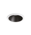 Lampy podtynkowe LED - Ideal Lux Lampa Wpuszczana GAME TRIM ROUND 11W 3000K BI NE Biały/Czarny 192277 - produkt 1