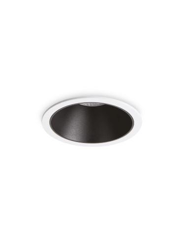 Ideal Lux Lampa Wpuszczana GAME TRIM ROUND 11W 3000K BI NE Biały/Czarny 192277