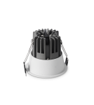 Lampy podtynkowe LED - Ideal Lux Lampa Wpuszczana GAME TRIM ROUND 11W 3000K BI BI Biały 192291 - produkt 4