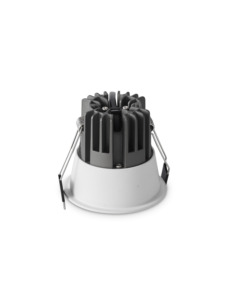 LED flush-mounted lamps - Ideal Lux Lampa Wpuszczana GAME TRIM ROUND 11W 3000K NE BI Czarny/Biały 192338 - product kolory-swiatla.pl 3