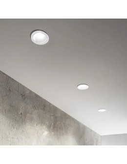 Ideal Lux Lampa Wpuszczana GAME TRIM ROUND 11W 3000K IP65 BI BI Biały 313191 - product 2