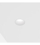 Frameless flush-mounted lamps - trimless - Ideal Lux Lampa Wpuszczana GAME TRIMLESS ROUND 11W 3000K BI Biały/Czarny 319667 - product 1