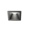 View Ideal Lux Lampa Wpuszczana GAME TRIM SQUARE 11W 3000K NE NE Czarny 192383