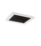 Lampy podtynkowe LED - Ideal Lux Lampa Wpuszczana GAME TRIM SQUARE 11W 3000K BI NE Biały/Czarny 192352 - produkt 1