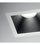 Lampy podtynkowe LED - Ideal Lux Lampa Wpuszczana GAME TRIM SQUARE 11W 3000K BI NE Biały/Czarny 192352 - produkt 2