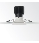 Lampy podtynkowe LED - Ideal Lux Lampa Wpuszczana GAME TRIM SQUARE 11W 3000K BI NE Biały/Czarny 192352 - produkt 3