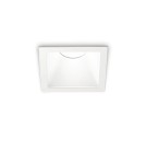 LED flush-mounted lamps - Ideal Lux Lampa Wpuszczana GAME TRIM SQUARE 11W 3000K BI BI Biały 192376 - product 1